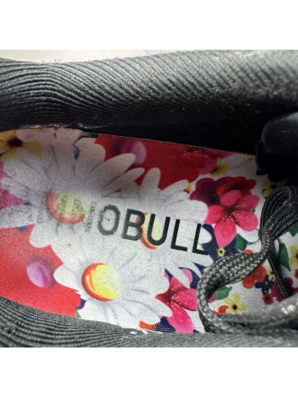 NOBULL Outwork Womens Size 9.5 Shoes Black / Daisy Training CrossFit Gym Workout